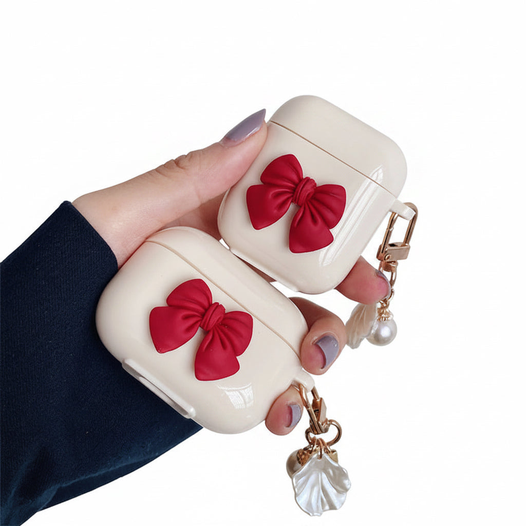 ARMORCASE™ Bow Shell AirPods Case — Cute Protection with a Feminine Touch