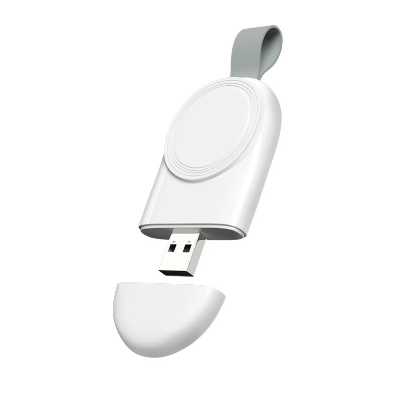 ARMORCASE™ WatchCharge Mini Pro — Portable Apple Watch Magnetic Charger & 1000mAh Power Bank | All Series | USB & Type-C