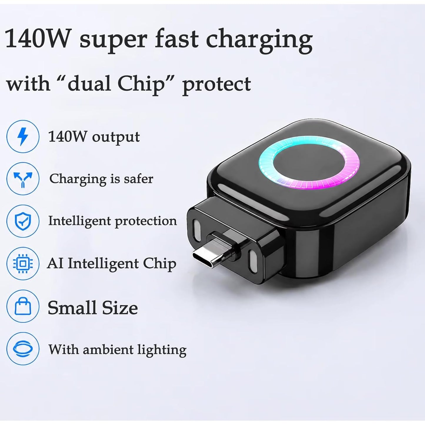 ARMORCASE™ X01 Charge Separator — 120W USB-C Auto-Disconnect Cable