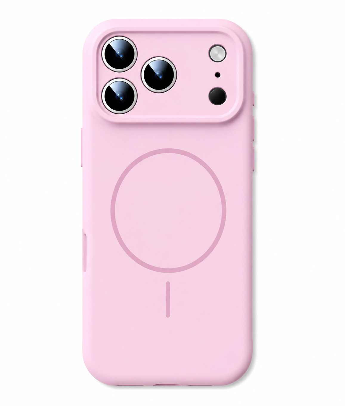 ARMORCASE™ Frosted Magnetic Liquid Silicone Case — MagSafe-Ready Soft Cover for iPhone 17