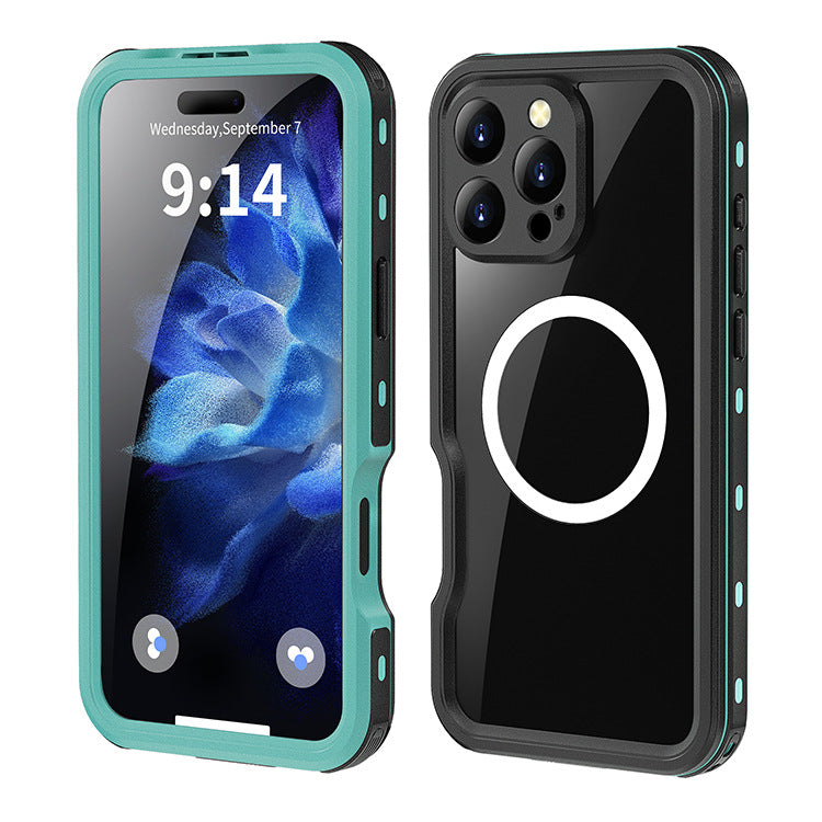 ARMORCASE™ Waterproof MagSafe Case — IP68 Clear iPhone Protection for Any Condition