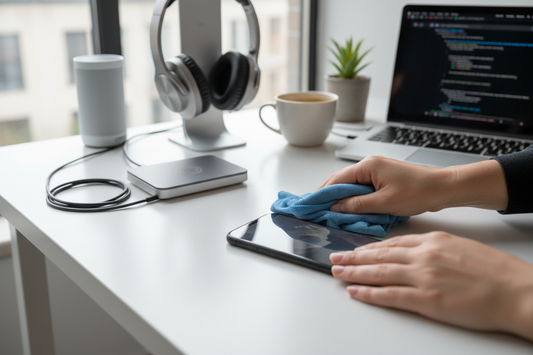 How to Clean Your Phone and Tech Accessories the Right Way