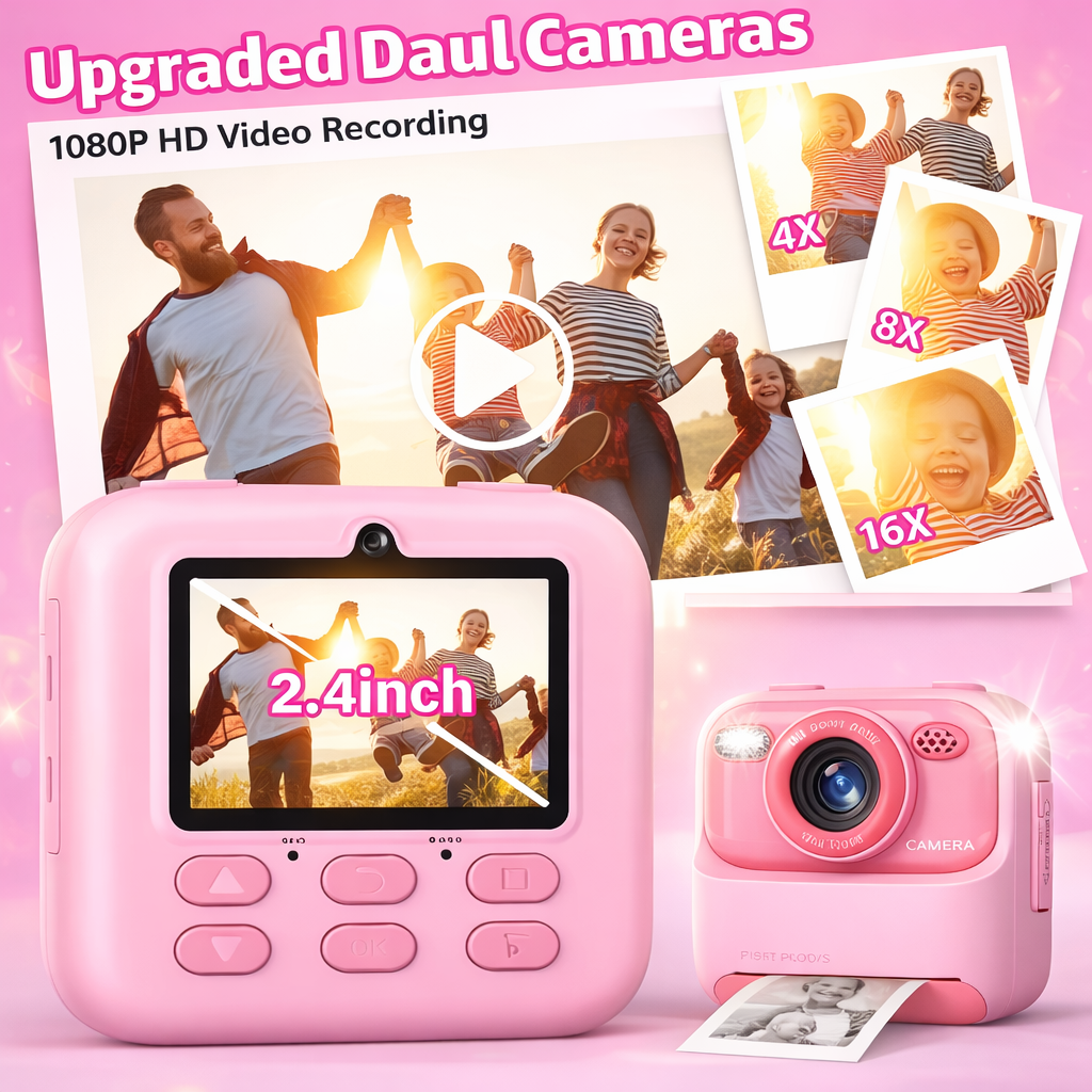 ARMORCASE™ SnapPrint Camera — Instant Print Camera for Kids | Snap, Print & Keep