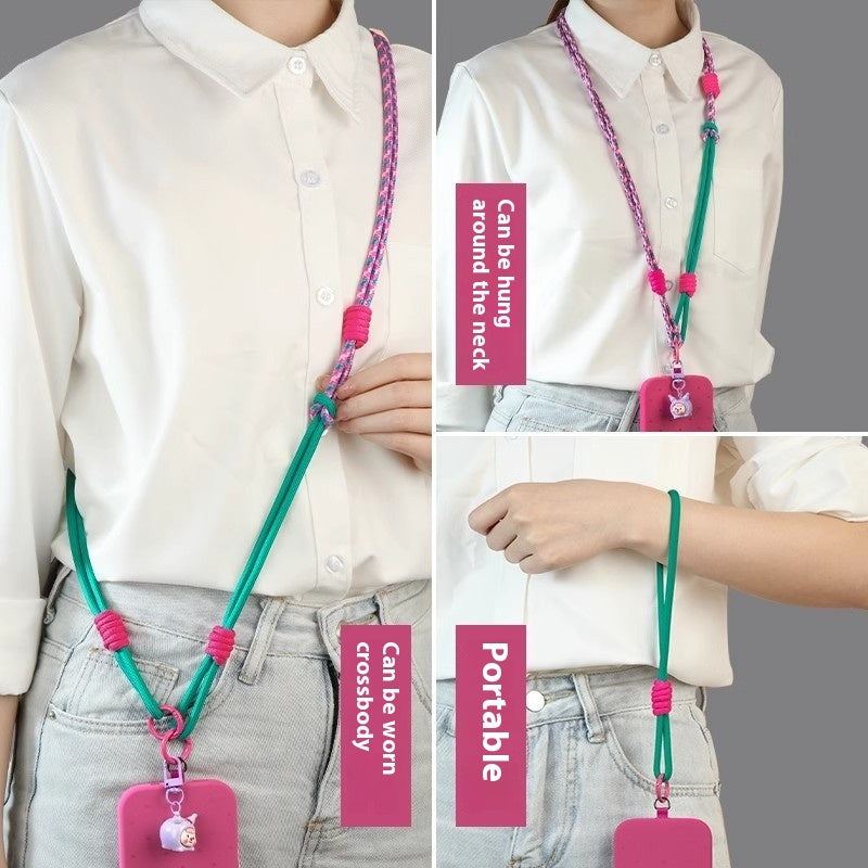 ARMORCASE™ Crossbody Phone Lanyard — Adjustable Wrist Strap, Handmade Polyester, Unisex