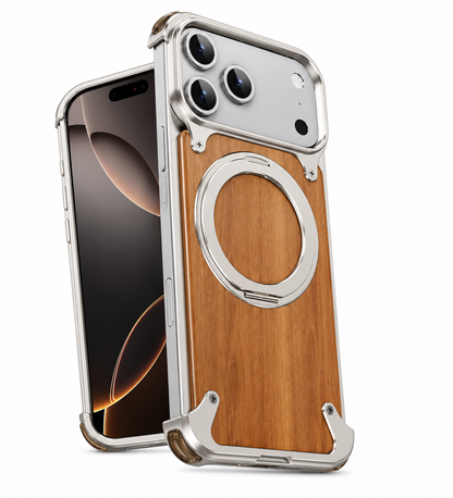 ARMORCASE™ StandCore Metal Case — Hidden Kickstand MagSafe iPhone 17 Case | Shockproof | iPhone 17 Pro, Pro Max