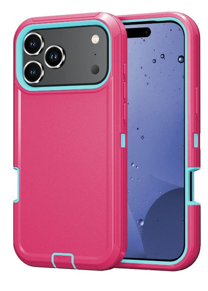 ARMORCASE™ StandGuard Case — Dual-Layer Shockproof iPhone Case with Built-In Kickstand | iPhone 17 Series | 20 Colors