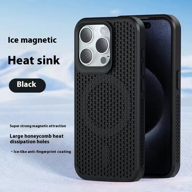 ARMORCASE™ HexShield Mag Case — Honeycomb Heat Dissipation MagSafe iPhone Case | Shockproof, Slim | iPhone 11–15 | 7 Colors