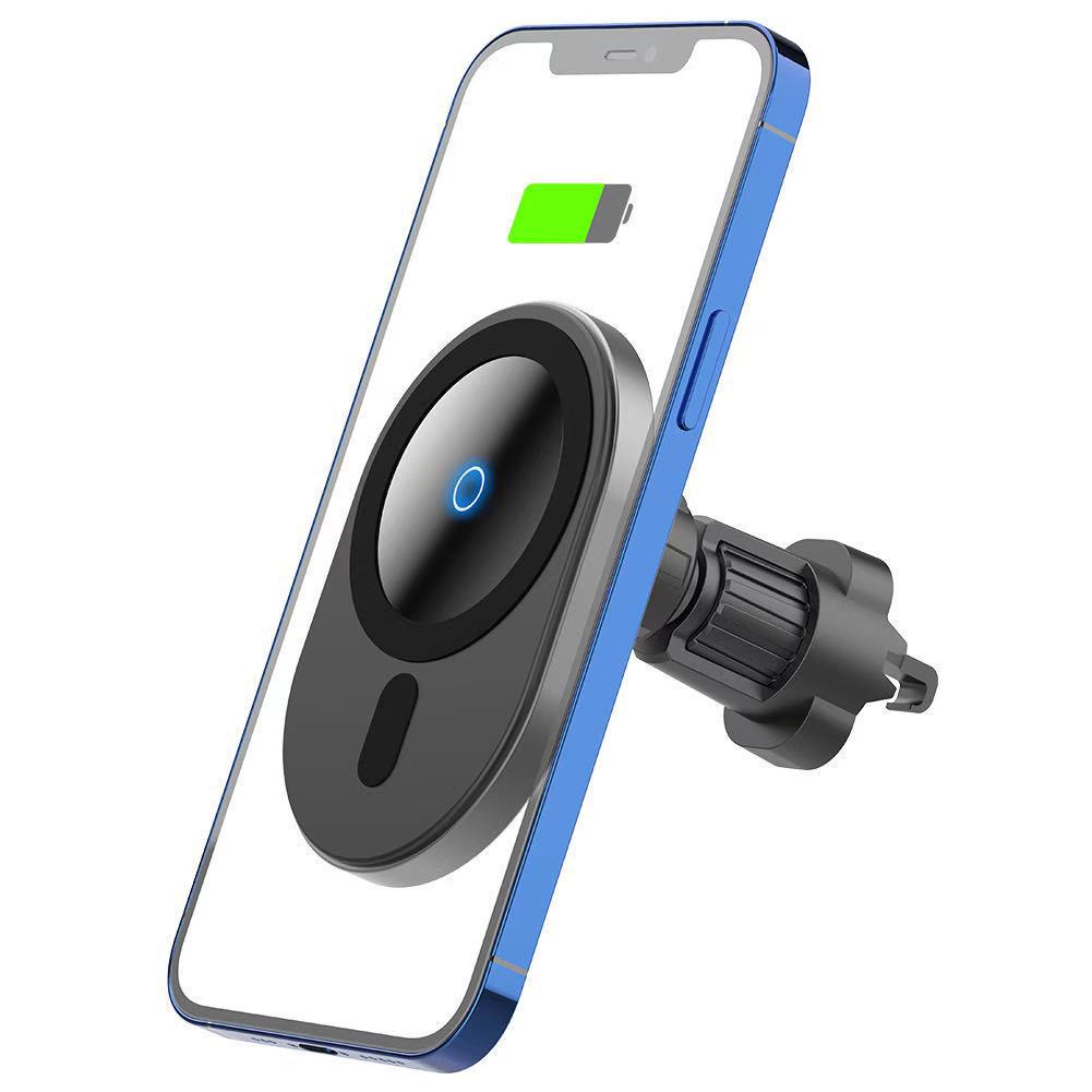 ARMORCASE™ Magnetic Wireless Charging Stand — 15W Fast Charge, Qi Compatible, MagSafe-Ready