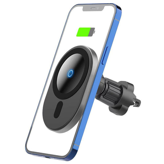 ARMORCASE™ Magnetic Wireless Charging Stand — 15W Fast Charge, Qi Compatible, MagSafe-Ready
