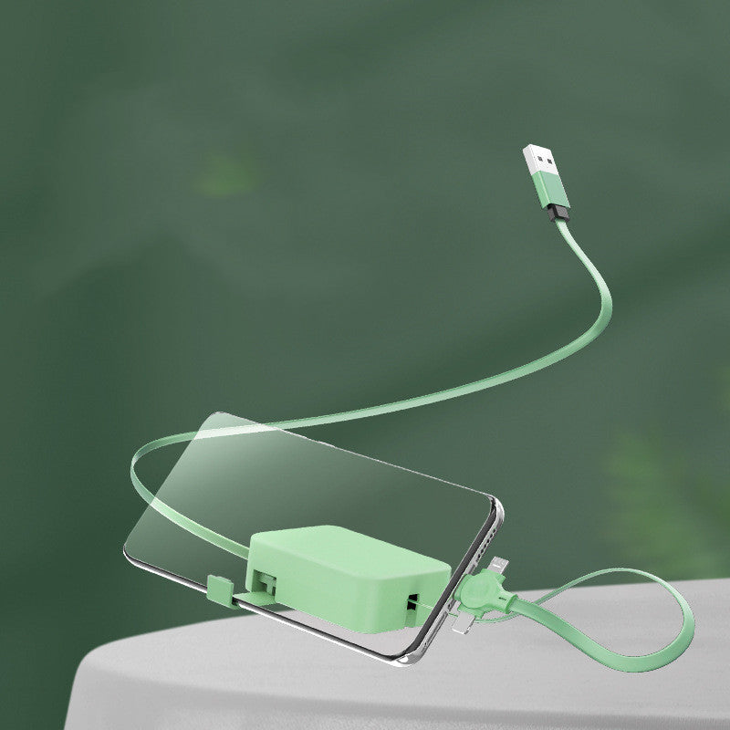 ARMORCASE™ 4-in-1 Retractable Cable — One Cable for Every Device, Zero Clutter