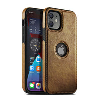 ARMORCASE™ CarveStitch Case — Leather-Grain Stitched iPhone Case | Business Style, 3 Colors | iPhone 6–16 Pro Max