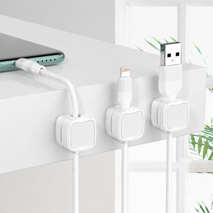 ARMORCASE™ Magnetic Cable Clips — Keep Every Cable in Its Place