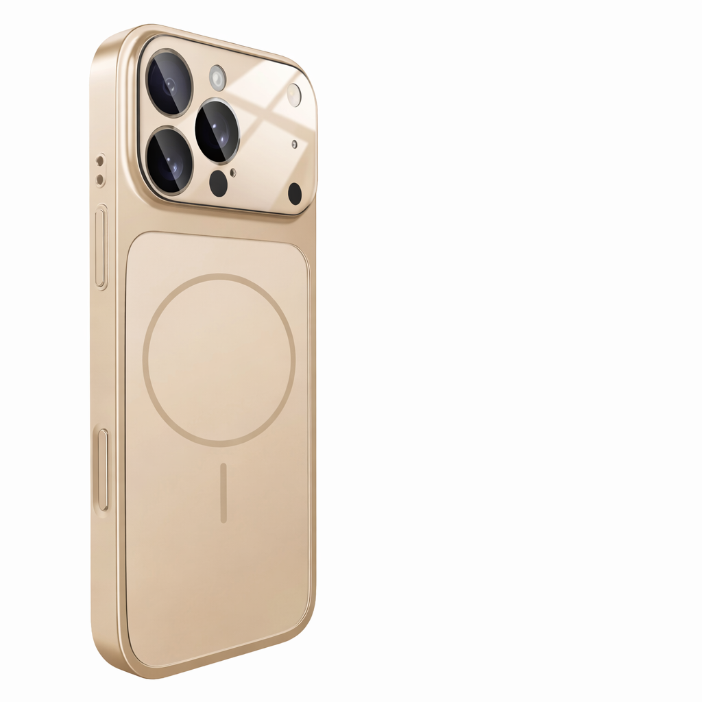 ARMORCASE™ GlassShield Case — Get the iPhone 17 Pro Look on Any iPhone | Frosted Glass + MagSafe | iPhone 13–17