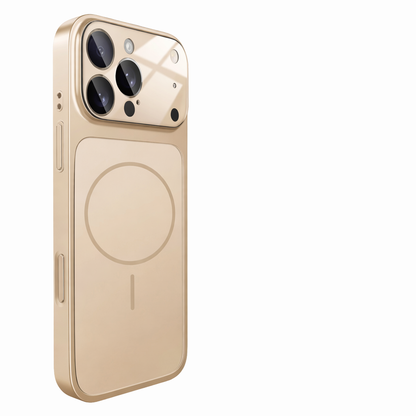 ARMORCASE™ GlassShield Case — Get the iPhone 17 Pro Look on Any iPhone | Frosted Glass + MagSafe | iPhone 13–17