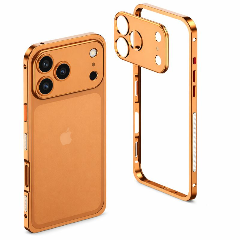 ARMORCASE™ AirFrame Magnetic Case — Ultra-Slim Aluminum Metal Frame iPhone Case | Magnetic Snap-On | Open Cooling Design | iPhone 12–17