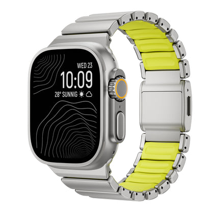 ARMORCASE™ Titanium Magnetic Apple Watch Band — Premium Metal Strap
