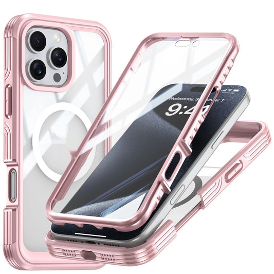 ARMORCASE™ MagClear Case — Clear MagSafe iPhone Case with Shockproof Hybrid Protection | iPhone 16 Series