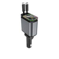 ARMORCASE™ StarCharge — Telescopic 4-in-1 Car Charger with Starry Light