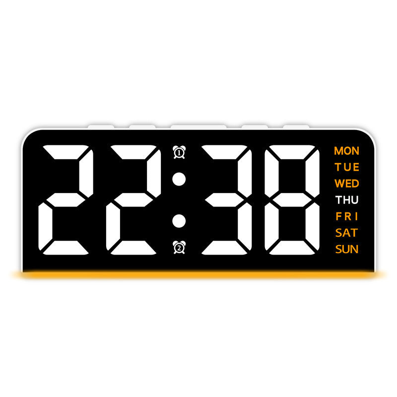 ARMORCASE™ GlowClock — LED Digital Alarm Clock | Dual-Mode, Ambient Night Light, Ultra-Clear Display