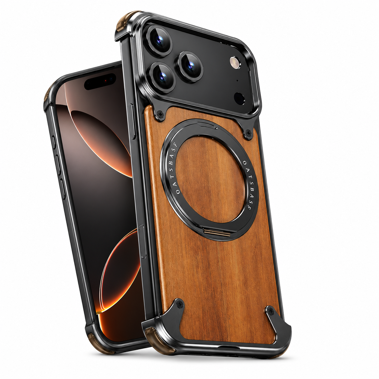 ARMORCASE™ StandCore Metal Case — Hidden Kickstand MagSafe iPhone 17 Case | Shockproof | iPhone 17 Pro, Pro Max