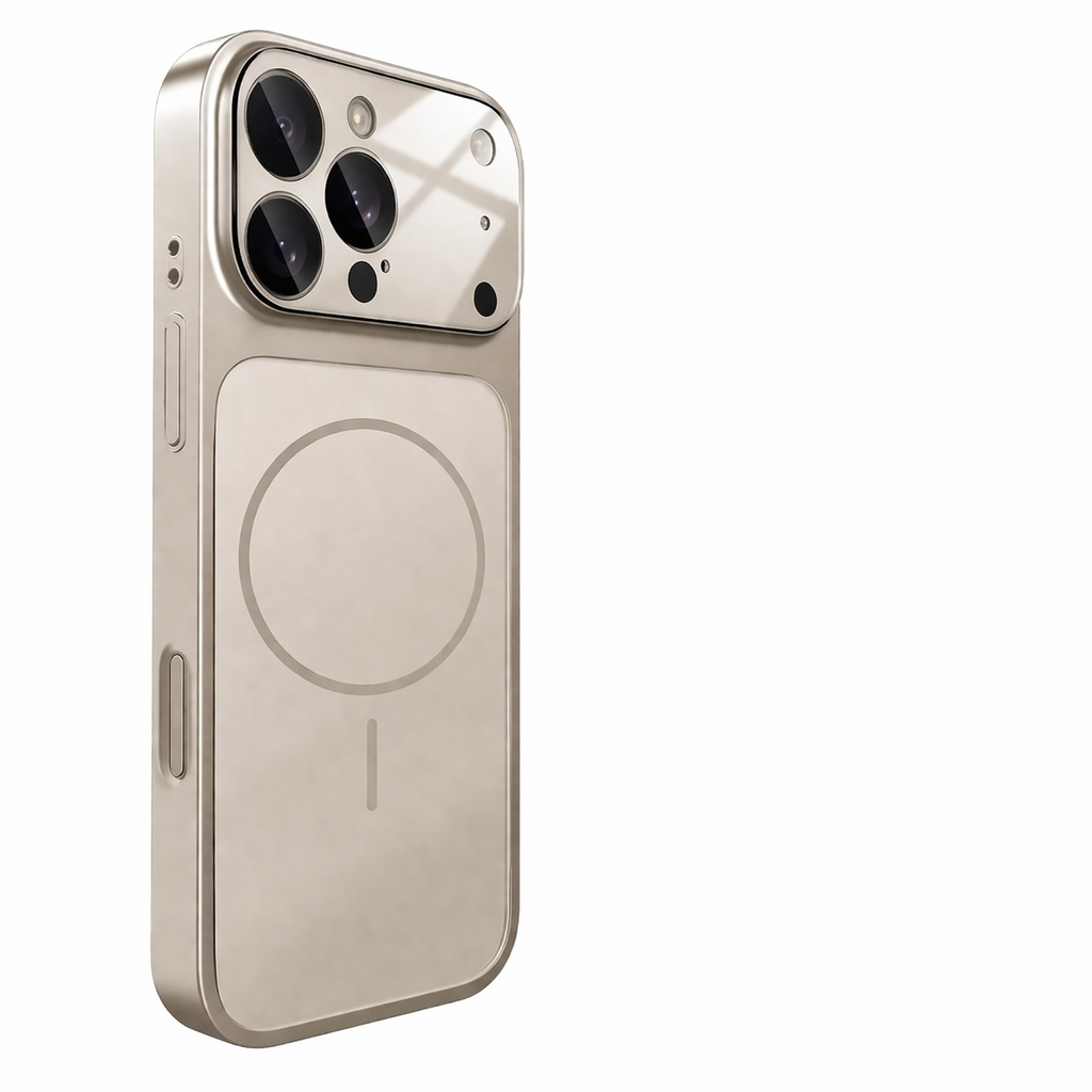 ARMORCASE™ GlassShield Case — Get the iPhone 17 Pro Look on Any iPhone | Frosted Glass + MagSafe | iPhone 13–17