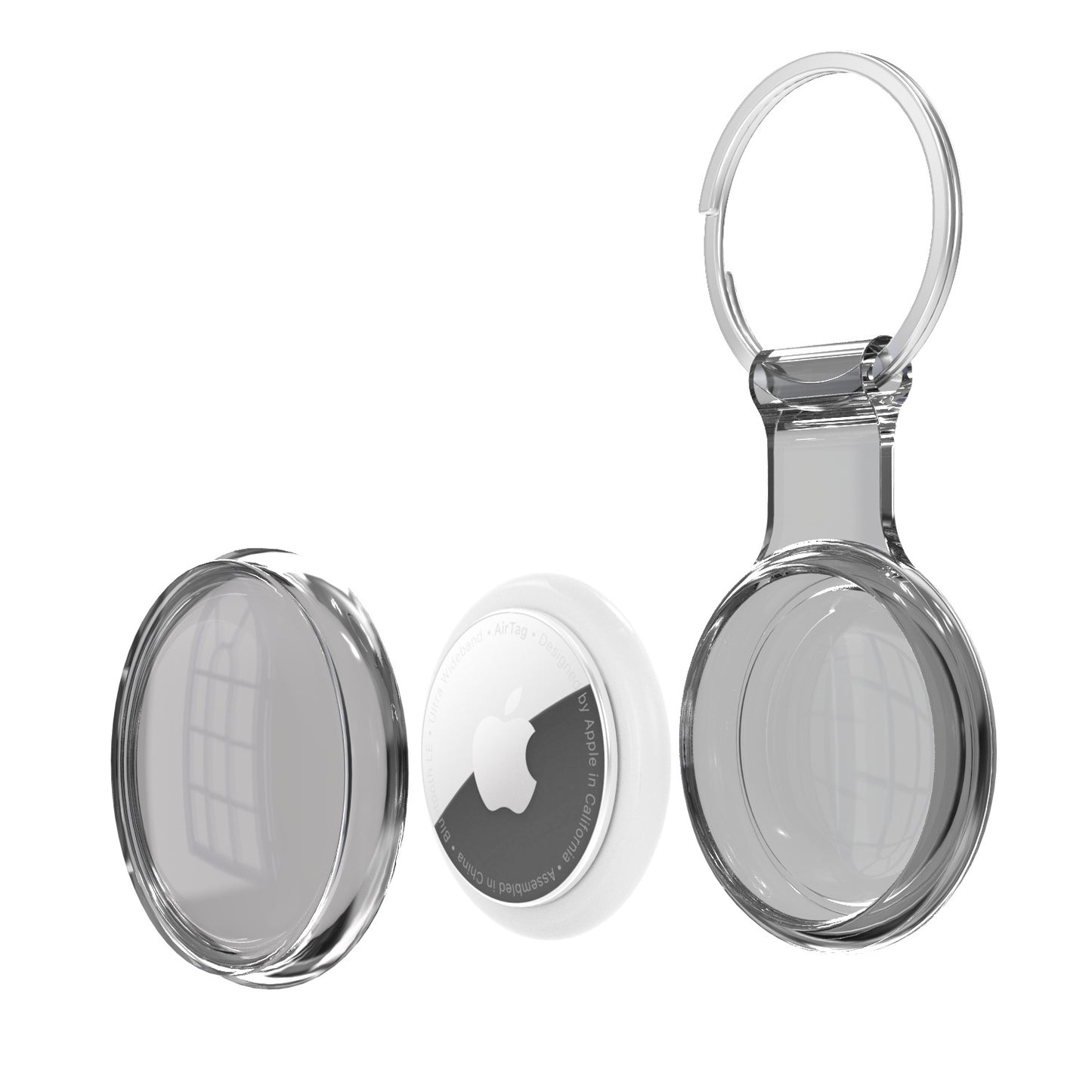 ARMORCASE™ AirShield Tag Case — TPU Keychain AirTag Holder | 9 Colors