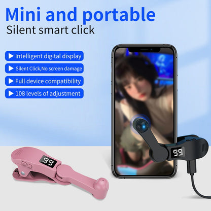 ARMORCASE™ Auto Screen Clicker — Compact Clip-Type Automatic Tap Device