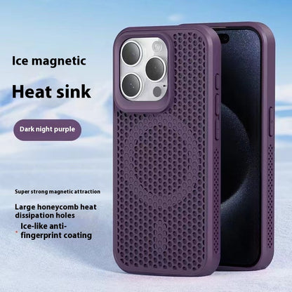 ARMORCASE™ HexShield Mag Case — Honeycomb Heat Dissipation MagSafe iPhone Case | Shockproof, Slim | iPhone 11–15 | 7 Colors