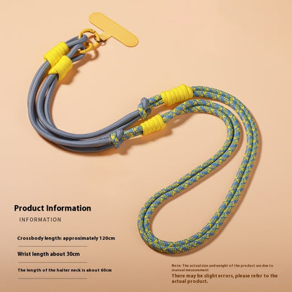 ARMORCASE™ Crossbody Phone Lanyard — Adjustable Wrist Strap, Handmade Polyester, Unisex