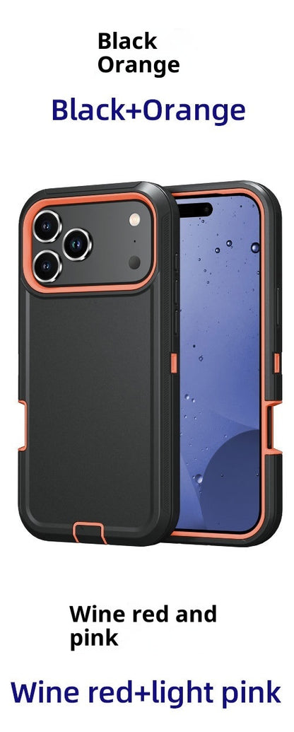 ARMORCASE™ StandGuard Case — Dual-Layer Shockproof iPhone Case with Built-In Kickstand | iPhone 17 Series | 20 Colors