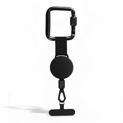 ARMORCASE™ RetractaClip Pro — Retractable Phone Lanyard Strap with Metal Buckle | Anti-Theft, Alloy Clip | Universal Fit