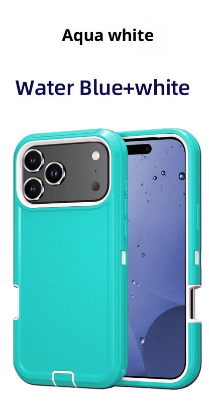 ARMORCASE™ StandGuard Case — Dual-Layer Shockproof iPhone Case with Built-In Kickstand | iPhone 17 Series | 20 Colors
