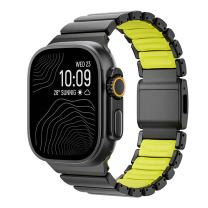ARMORCASE™ Titanium Magnetic Apple Watch Band — Premium Metal Strap