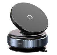 ARMORCASE™ VacuMount Elite — Premium Aluminum Magnetic Vacuum Car Phone Holder | 360° Anti-Shake Mount