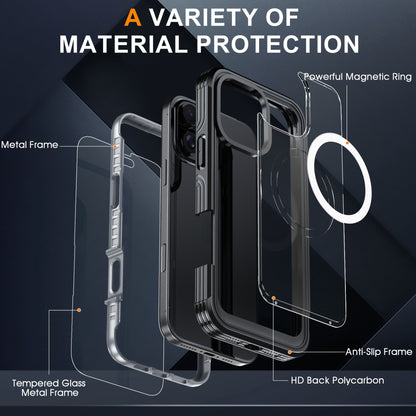 ARMORCASE™ MagClear Case — Clear MagSafe iPhone Case with Shockproof Hybrid Protection | iPhone 16 Series