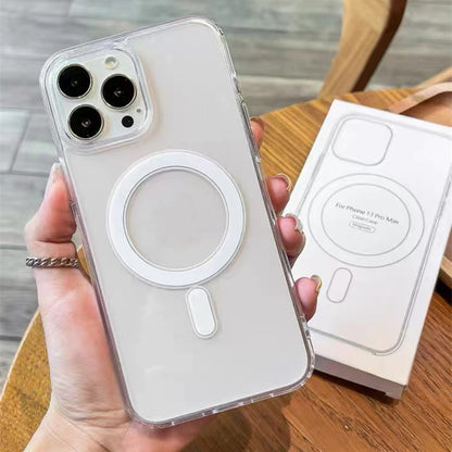 ARMORCASE™ Magnetic Transparent iPhone Case — 2-in-1 Acrylic MagSafe-Compatible Cover