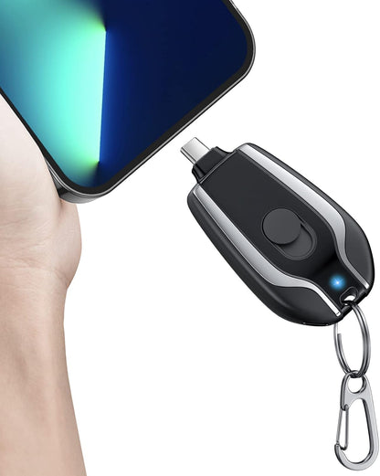 ARMORCASE™ PowerKey — Portable Keyring Charger | USB-C & Lightning | 2 Colors