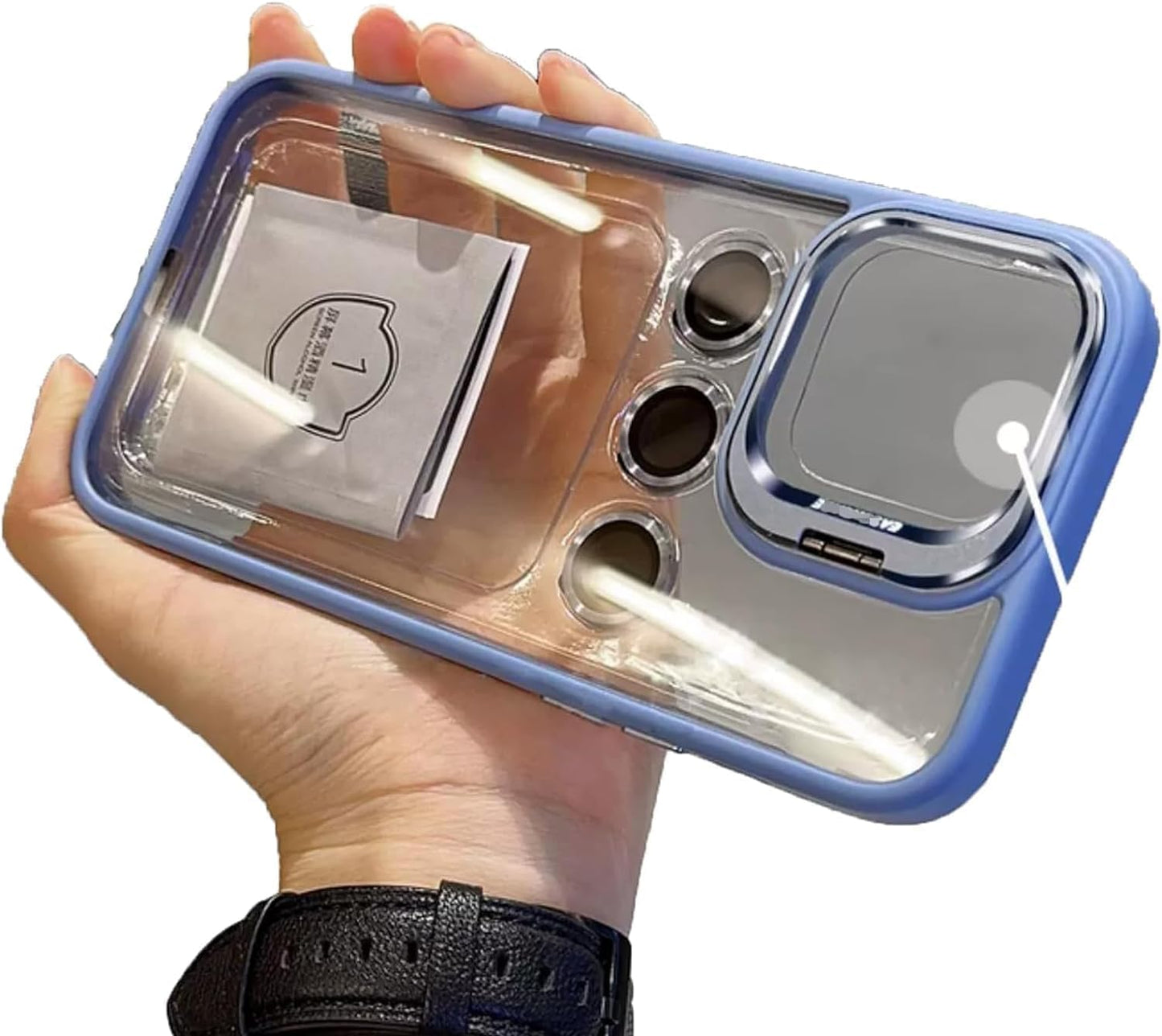 ArmorCase Shockproof iPhone Case with Metal Lens Protection & Stand