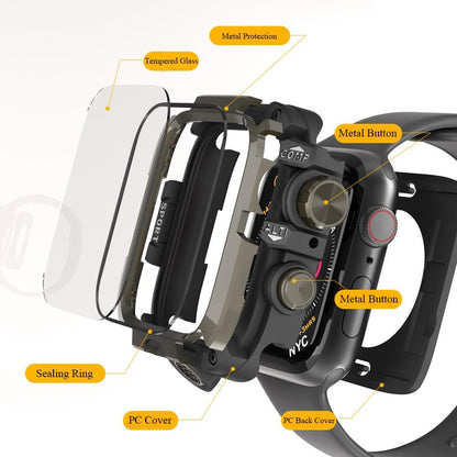 ARMORCASE™ IronShield Watch Case — Metal Waterproof Apple Watch Case | Series 4–11, SE & Ultra