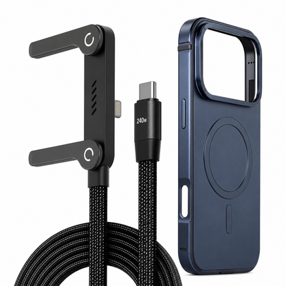 ARMORCASE Magnetic Metal Case &  PowerStand Cable — 240W