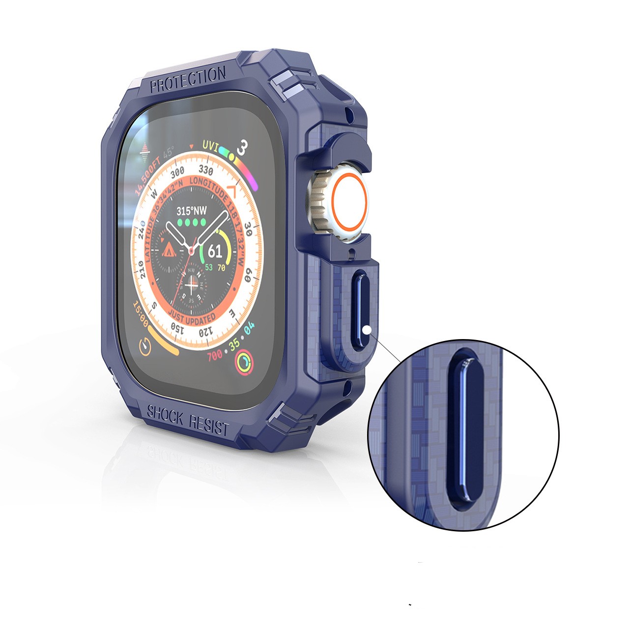 ARMORCASE™ RuggedShield Watch Case — Dual-Layer TPU + PC Apple Watch Ultra Case | 49mm