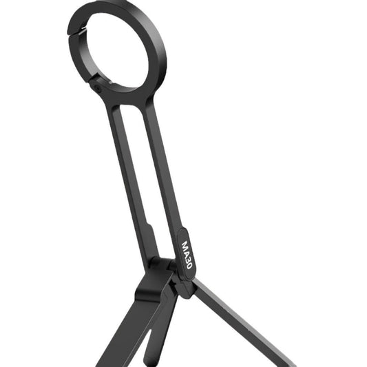 ARMORCASE™ CarabinerGrip MA30 — Aluminum Carabiner Phone Mount | Clip-On, Hands-Free | Universal Fit | Black