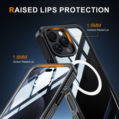 ARMORCASE™ MagClear Case — Clear MagSafe iPhone Case with Shockproof Hybrid Protection | iPhone 16 Series