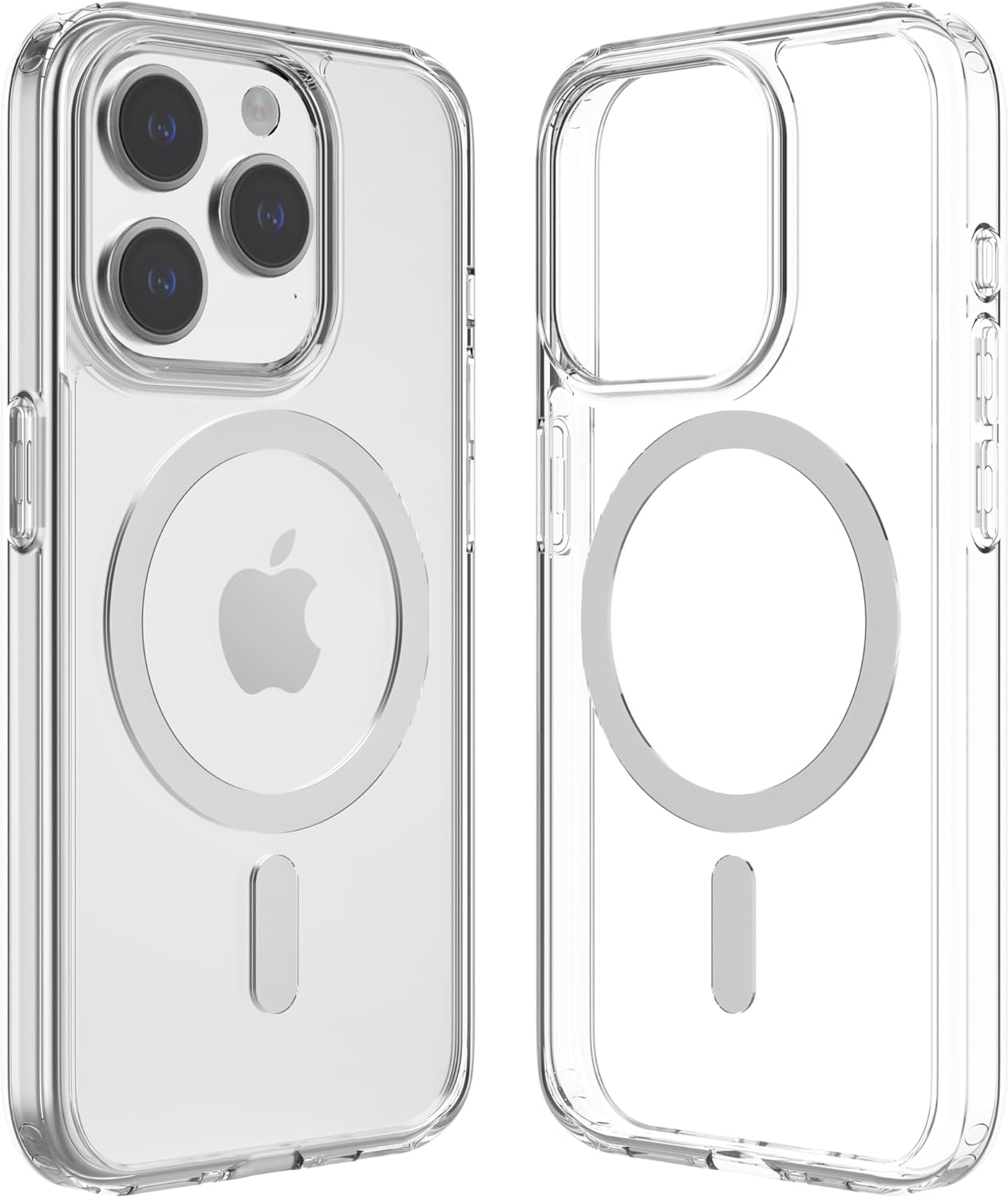 ARMORCASE™ Magnetic Transparent iPhone Case — 2-in-1 Acrylic MagSafe-Compatible Cover