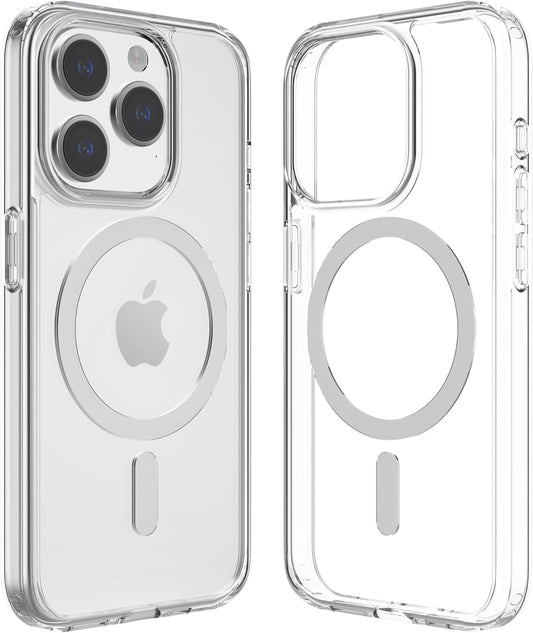 ARMORCASE™ Magnetic Transparent iPhone Case — 2-in-1 Acrylic MagSafe-Compatible Cover