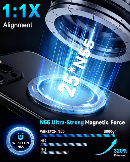 ARMORCASE™ MagMount 780 — Ultra-Strong Magnetic Car Phone Holder | 780° Full Rotation | Universal Fit | Upgrade Version
