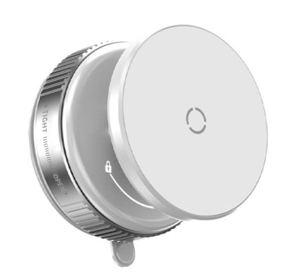 ARMORCASE™ VacuMount Elite — Premium Aluminum Magnetic Vacuum Car Phone Holder | 360° Anti-Shake Mount