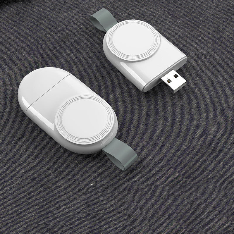 ARMORCASE™ WatchCharge Mini Pro — Portable Apple Watch Magnetic Charger & 1000mAh Power Bank | All Series | USB & Type-C