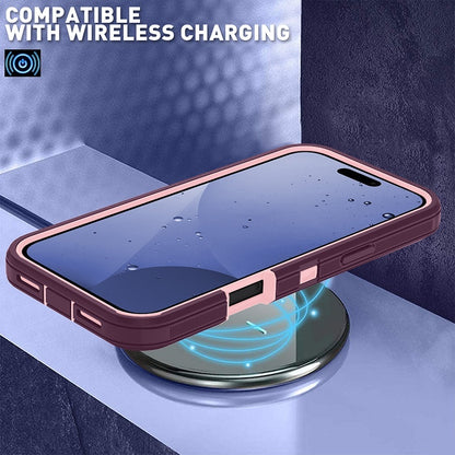 ARMORCASE™ StandGuard Case — Dual-Layer Shockproof iPhone Case with Built-In Kickstand | iPhone 17 Series | 20 Colors