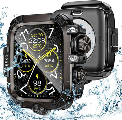ARMORCASE™ IronShield Watch Case — Metal Waterproof Apple Watch Case | Series 4–11, SE & Ultra